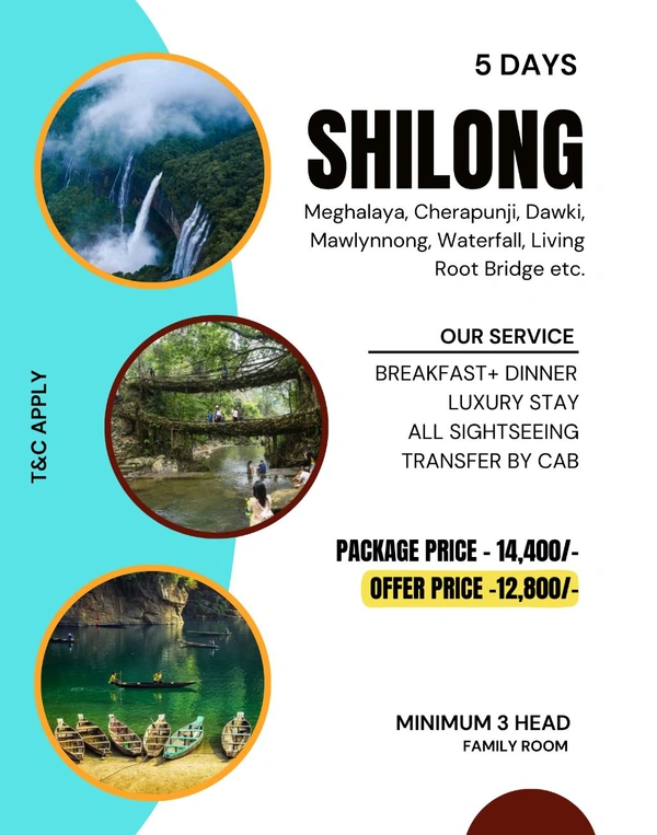 SHILLONG – 5 DAYS