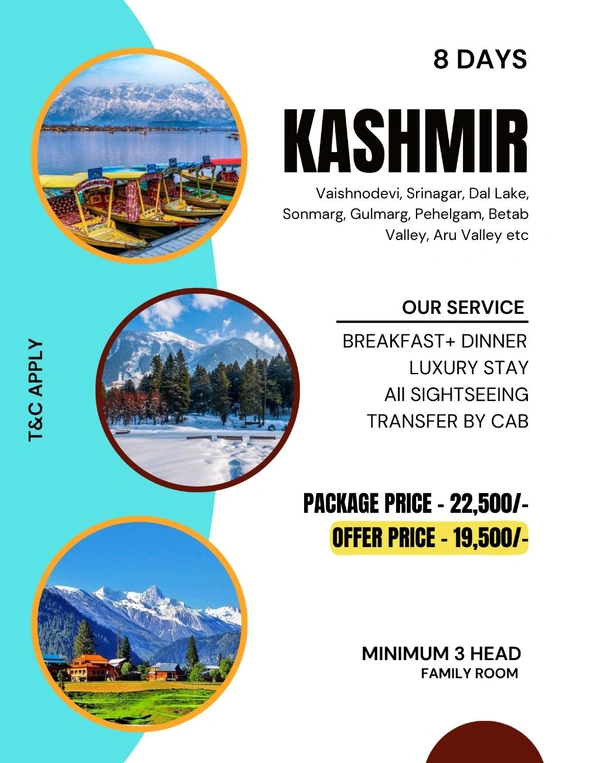 KASHMIR – 8 DAYS