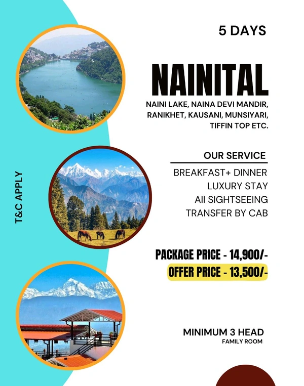 NAINITAL – 5 DAYS