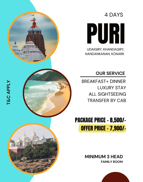 PURI – 4 DAYS
