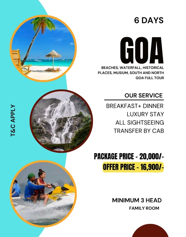 GOA (South+North) – 6 DAYS
