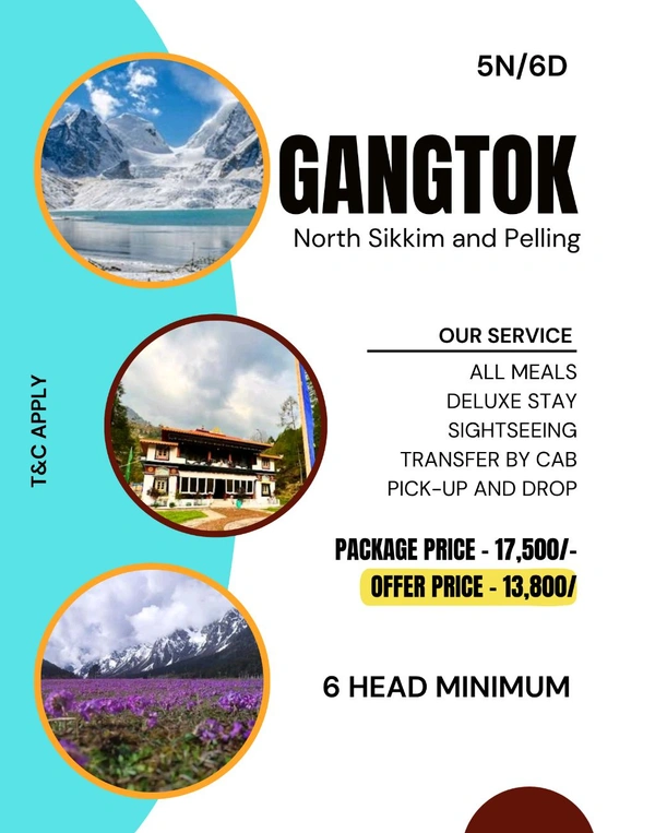 North And East Sikkim – 5N/6D