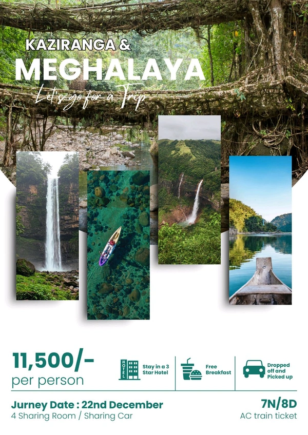 MEGHALAYA KAZIRANGA – 7N/8D
