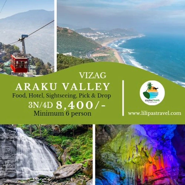 VIZAG – ARAKU VALLEY – 3N/4D