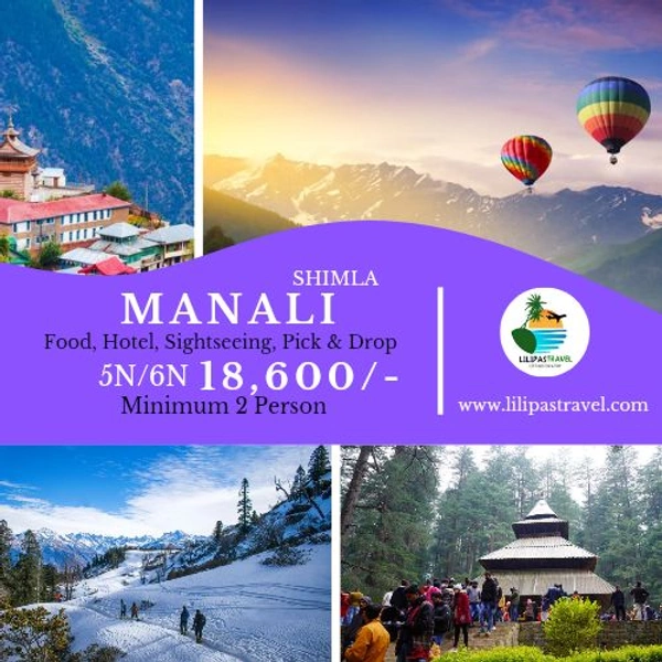 SHIMLA, MANALI – 5N/6D