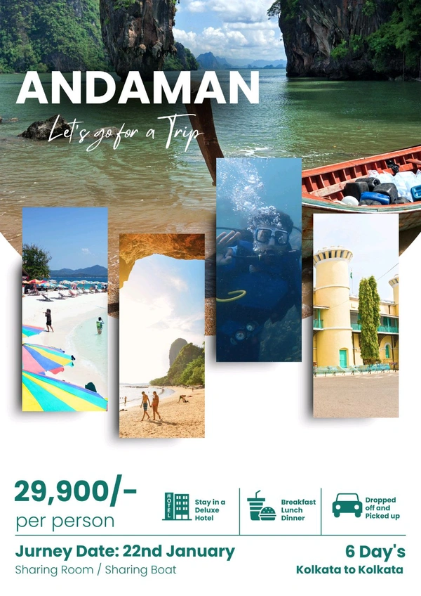 ANDAMAN GROUP TOUR – 6 DAY’S