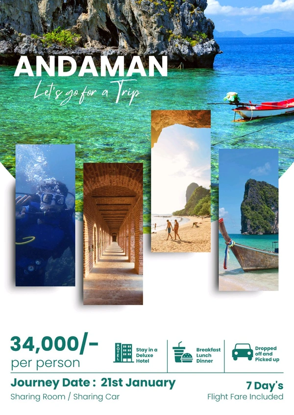 ANDAMAN GROUP TOUR – 7 DAYS